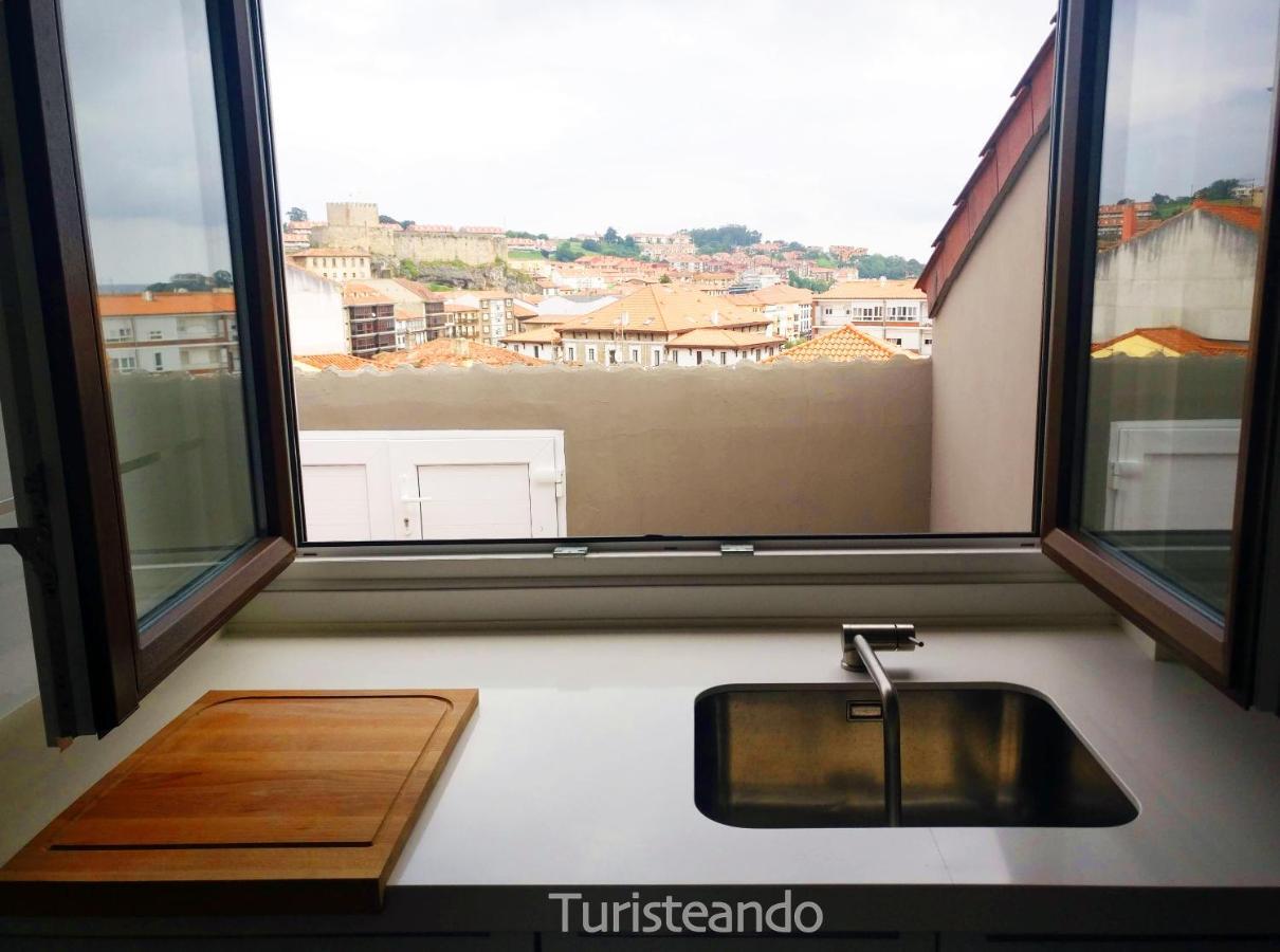 Dúplex Pleamar - Gran terraza en el centro San Vicente De La Barquera Exterior foto